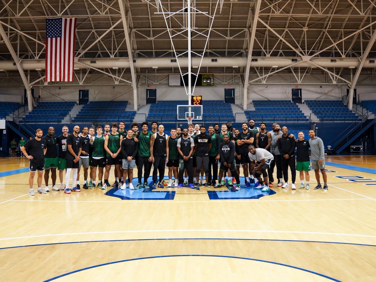 celtics's tweet photo. That's a wrap from Charleston 😁 https://t.co/mWo4iB27qx