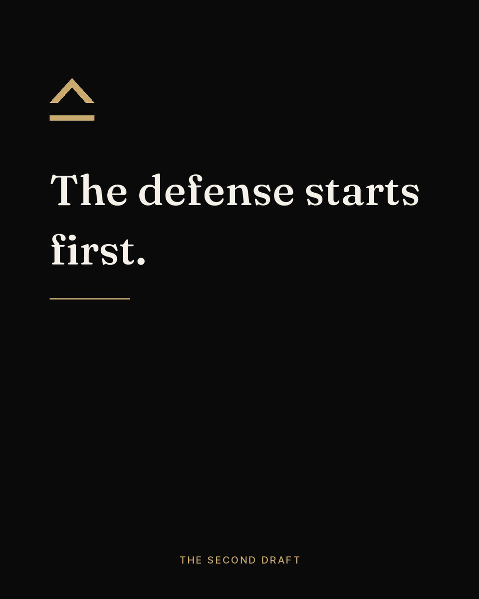 MoNaboulsi's tweet photo. The defense starts before the accusation finishes.

One version is already explaining, to a charge nobody has finished making. The other hears the sentence out and answers what was actually said.

You do not pick these in the moment. You notice them after. The explaining version was the draft.