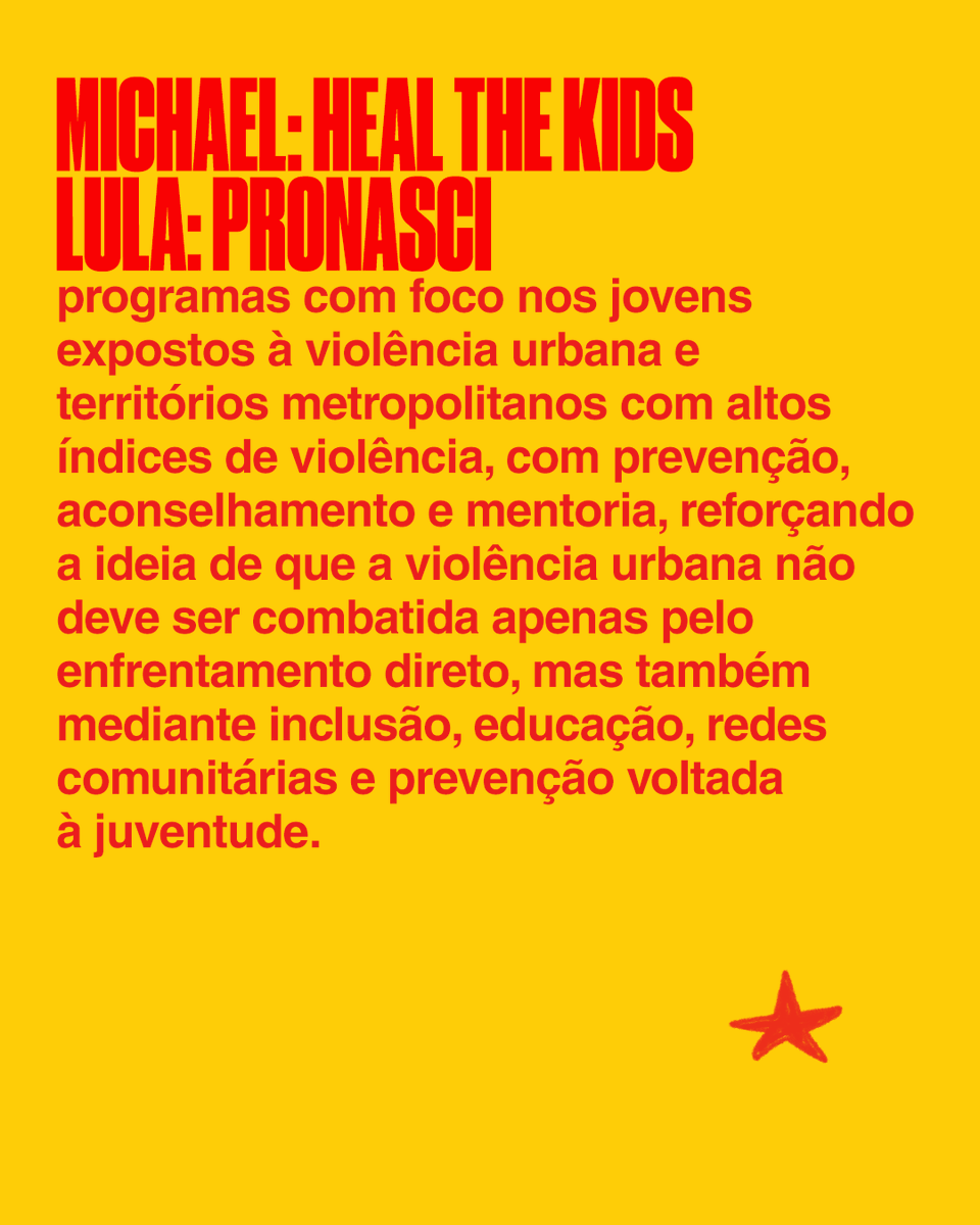 mjjprod's tweet photo. michael jackson era um humanitário? sim, mas ele sabia que a filantropia individual não era capaz de resolver tudo; são necessárias políticas públicas, exatamente como @lulaoficial faz. escolha o candidato que representa os seus ideais e os de quem você é fã. #moonwalkerscomlula https://t.co/JXI6kNieSw