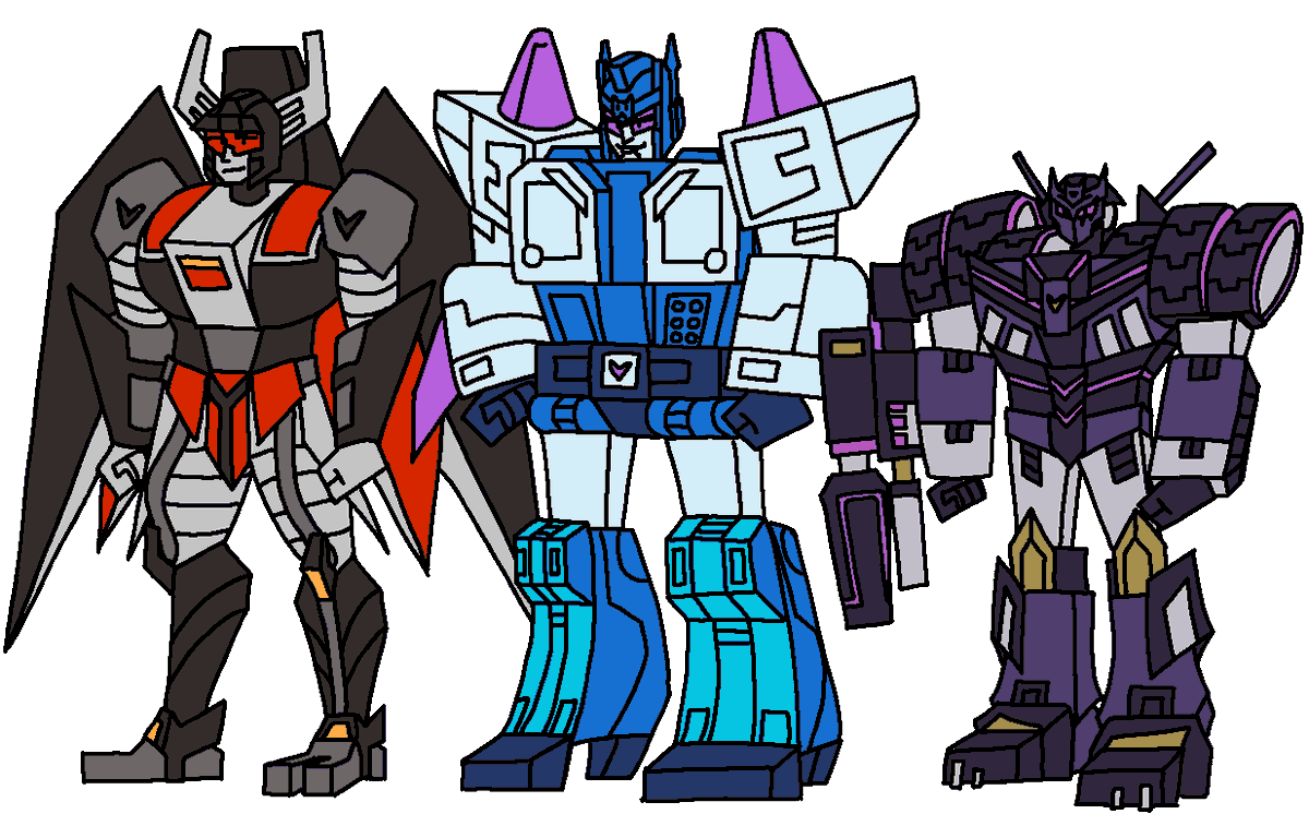 Penguinpoodle1's tweet photo. it's very endearing to me that putting tarn next to the p6ers makes him look like a very small angry cat #macaddams #blackshadow #overlord #tarn https://t.co/mLGcxEFK2O