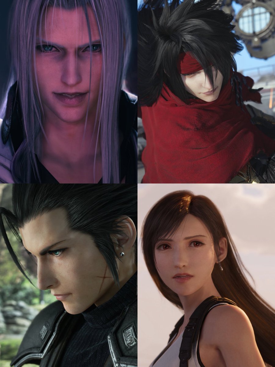 BMhtk7cc's tweet photo. my favorite FFVII sibling quartet 🖤 https://t.co/ELNEIUzLcX