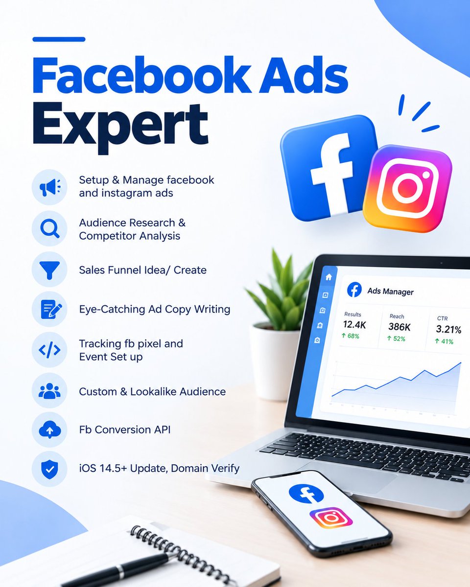 ecomvive's tweet photo. 🚀 Facebook Ads Expert | Grow Your Business with Smarter Ads
📈 Better targeting. Smarter campaigns. Stronger results.
📩 Message me to discuss your advertising goals.
#FacebookAds #FacebookAdsExpert #InstagramAds #MetaAds #FacebookMarketing #DigitalMarketing #PaidAdvertising https://t.co/a15KWstEPL