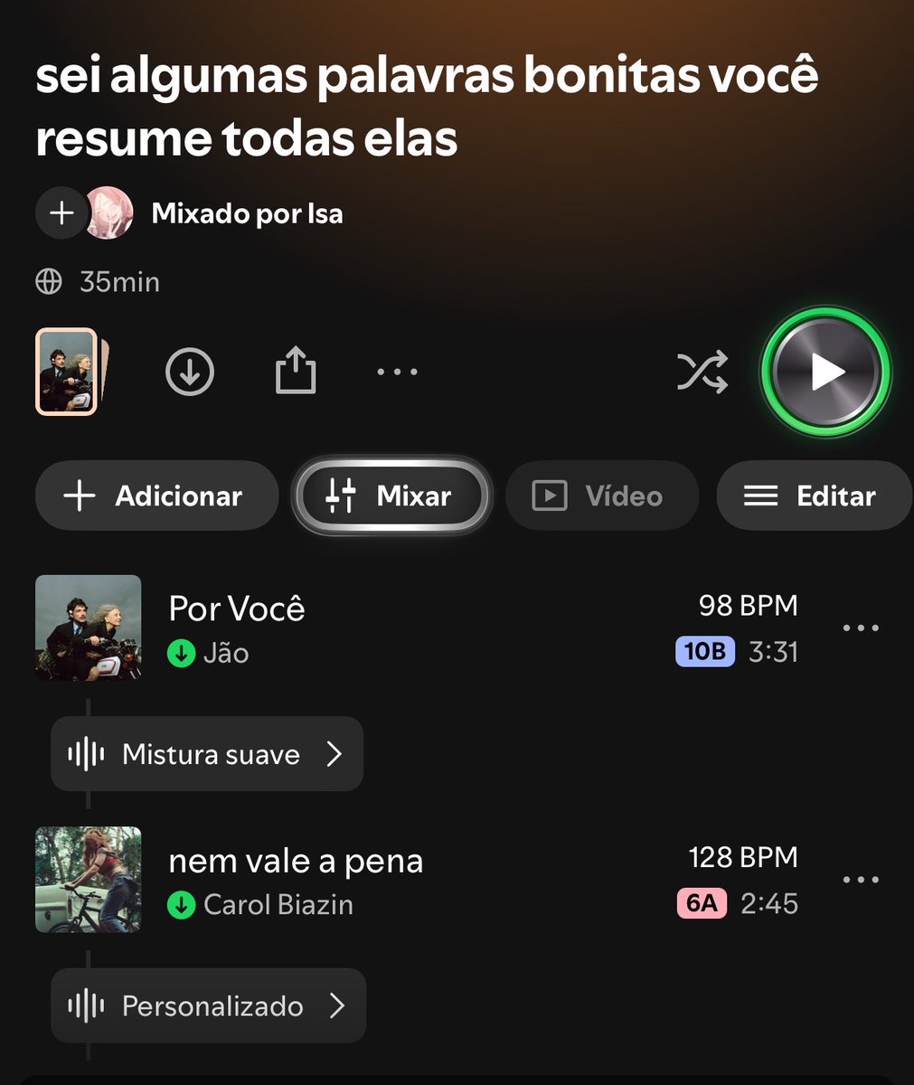 snbels's tweet photo. -eu na playlist que fiz pra minha namorada https://t.co/GXUylgLFUD