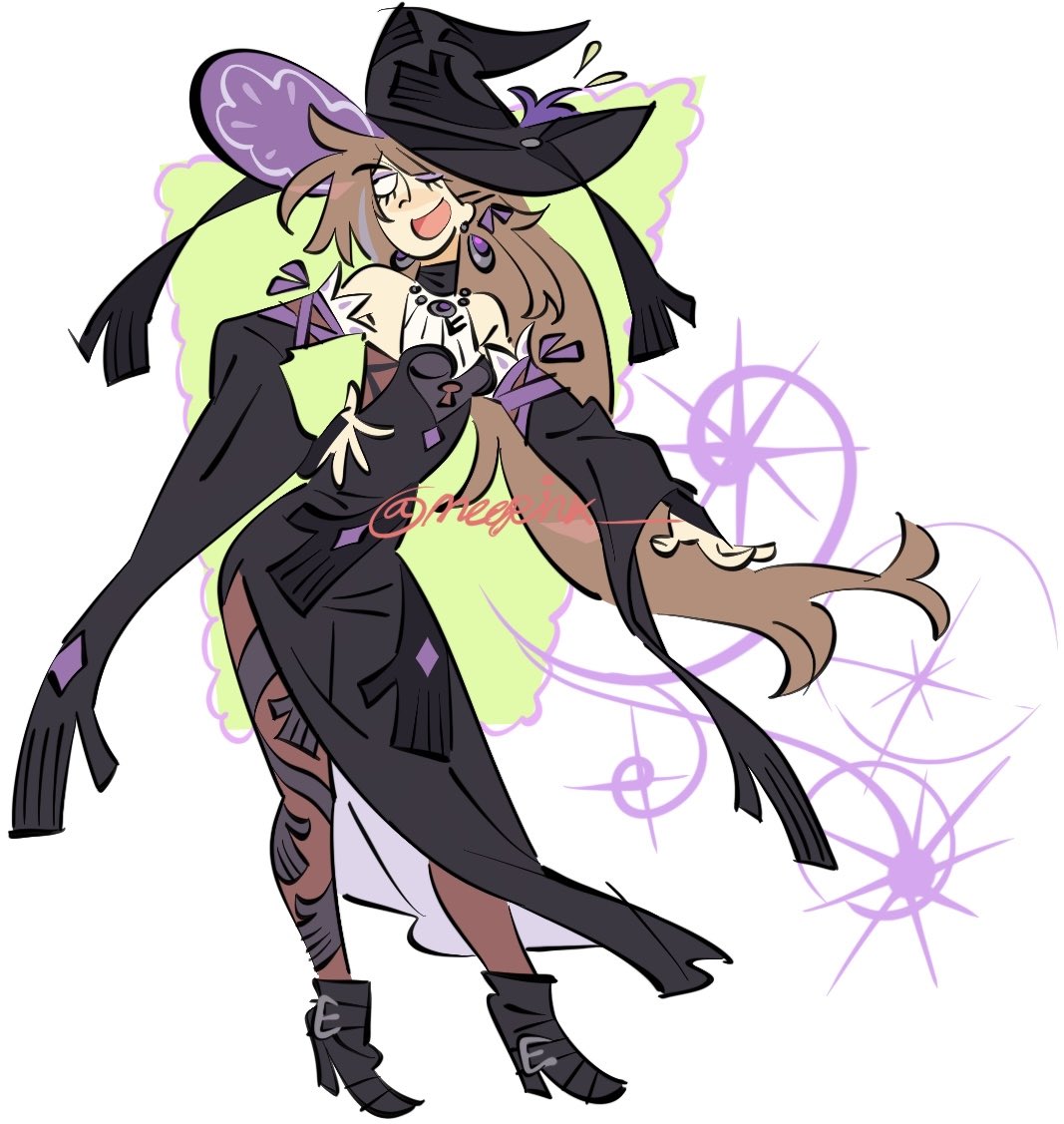Meepinx_'s tweet photo. Herta HC design! 🗝️

#HonkaiStarRail #TheHerta https://t.co/hXDzIgJoPX
