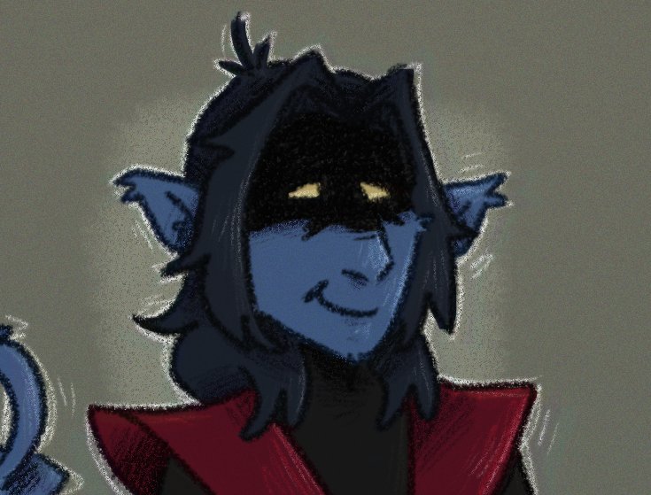 auraspherezz's tweet photo. Not my usual style bc hes drawn on a phone but heres an evo kurt doodle https://t.co/mZYdy01Tih