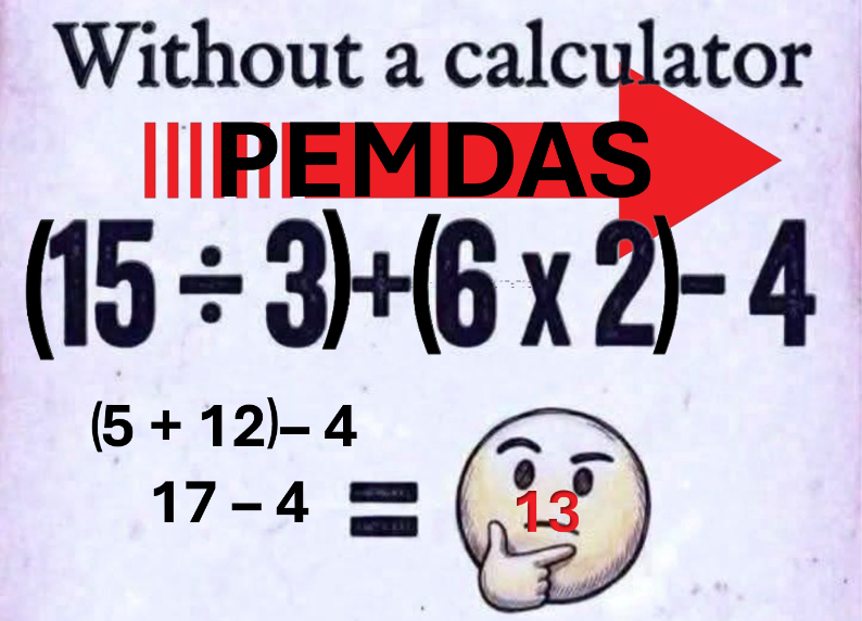 Powerfader3's tweet photo. @atensnut aka: BODMAS
4th/5th grade math ...geesh!!! https://t.co/nQpgZciArA