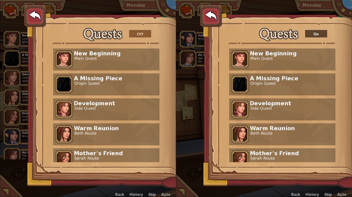 vynsdev's tweet photo. Another week, more week done in 0.1.2
QoL, more quest integration, fixes, and as always a sexy image. https://t.co/MFXcLlOVGZ