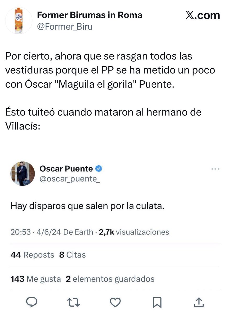 mejoreszasca's tweet photo. ZASCAZO!!!!!!!!!!!!! de @Former_Biru a @oscar_puente_ https://t.co/iLohpP4yj8