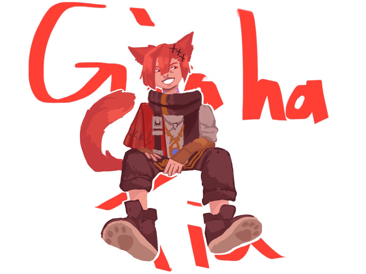 princeofallag's tweet photo. just dumping a bunch of my g’raha art here because i love him dearly and i think you all should see him 🫵 https://t.co/SLYXFY3V9x