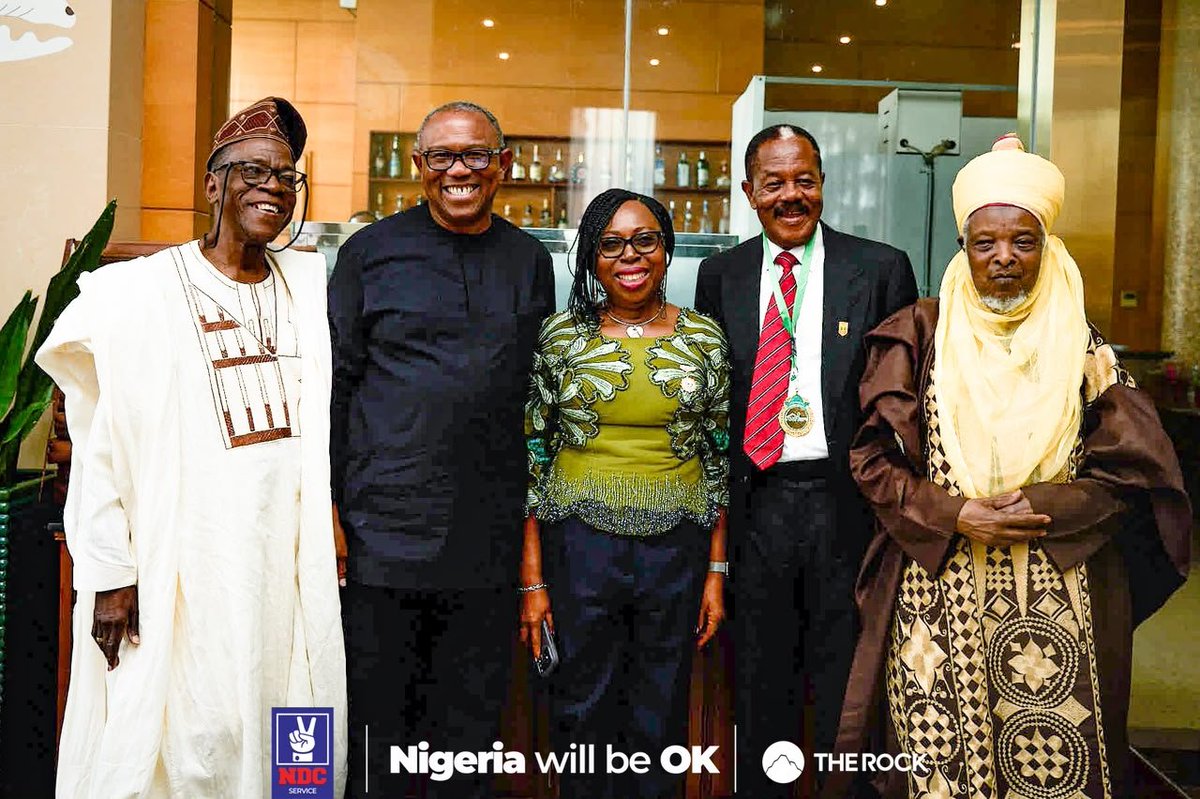 PeterObi's tweet photo. MY VISIT TO THE MANUFACTURERS ASSOCIATION OF NIGERIA

Today, I honoured the invitation of the newly inaugurated President of the Manufacturers Association of Nigeria (MAN), Dr. Eric Okoye, and other former Presidents of the Association to attend his inauguration ceremony at the Oriental Hotel, Lagos.

On the sidelines of the event, I interacted with the new President and members of MAN and reiterated the enormous potential of Nigeria’s manufacturing sector.

With the right government policies, an enabling business environment, and stronger collaboration between the public and private sectors, Nigeria can significantly increase the contribution of manufacturing to our GDP.

Manufacturing currently contributes about 7.5% of Nigeria’s GDP, compared with about 14% in Egypt, 15% in Morocco, 25% in Vietnam, 19% in Indonesia, and 20% in Bangladesh 

We must therefore deliberately move from a consumption-driven economy to a productive economy, one that produces, creates jobs, adds value and competes successfully in the global market.

A stronger manufacturing sector will expand employment opportunities, strengthen our productive capacity, reduce our dependence on imports, increase exports, and improve the standard of living of our people.

I congratulate the new President and his team and wish them a successful and productive tenure. I look forward to continued engagement with the manufacturing sector as we work towards building a more productive and prosperous Nigeria.

A New Nigeria is POssible. -PO