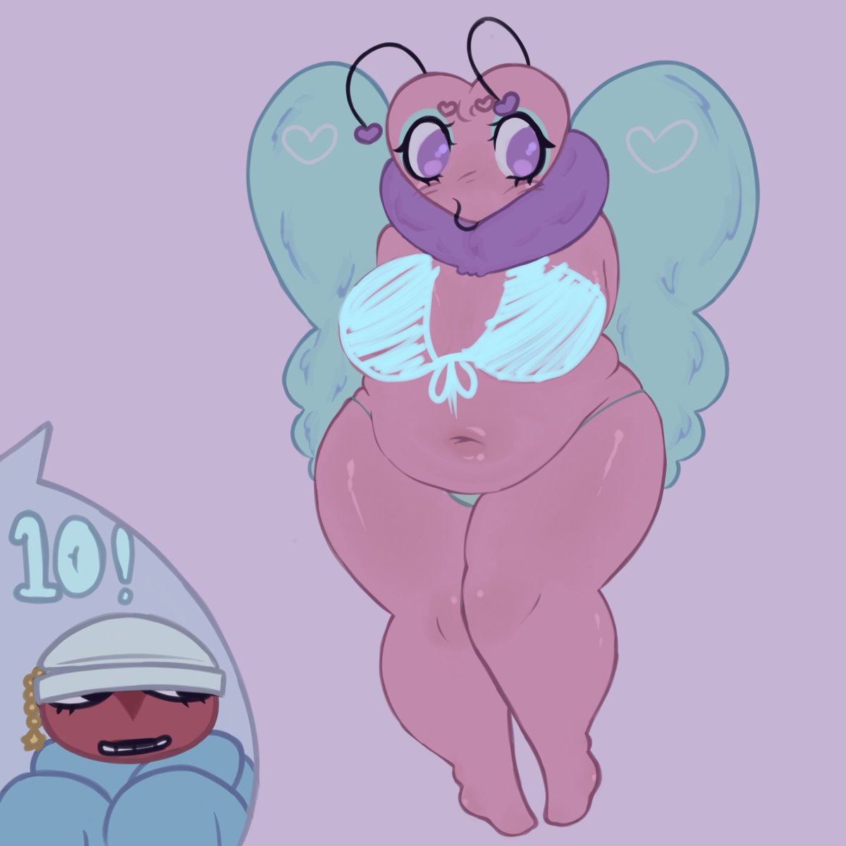 Realniggasbake's tweet photo. Appreciate your gfs body in a nonsexual way 😴 

I enjoy drawing fat people, I am fat I’m not gonna sugar coat it I will forever draw fat people naked to prove you don’t have to have a fetish to find them beautiful https://t.co/69Bn9uHp6R