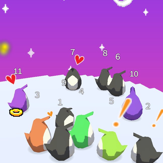 5Siori3's tweet photo. 11匹のペンギンが暮らしているよ!
#ペンギン育成3D #ペンギン #TapPenguin
Download: https://t.co/qf2DlBt6Kx https://t.co/Vn5Loywpt9