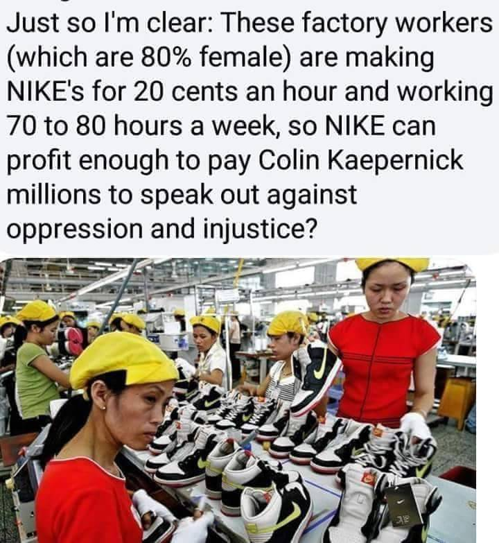 MAGACharlie2024's tweet photo. Nike gets zero of the money I spend on sports equipment. https://t.co/f4jrOT8JkD