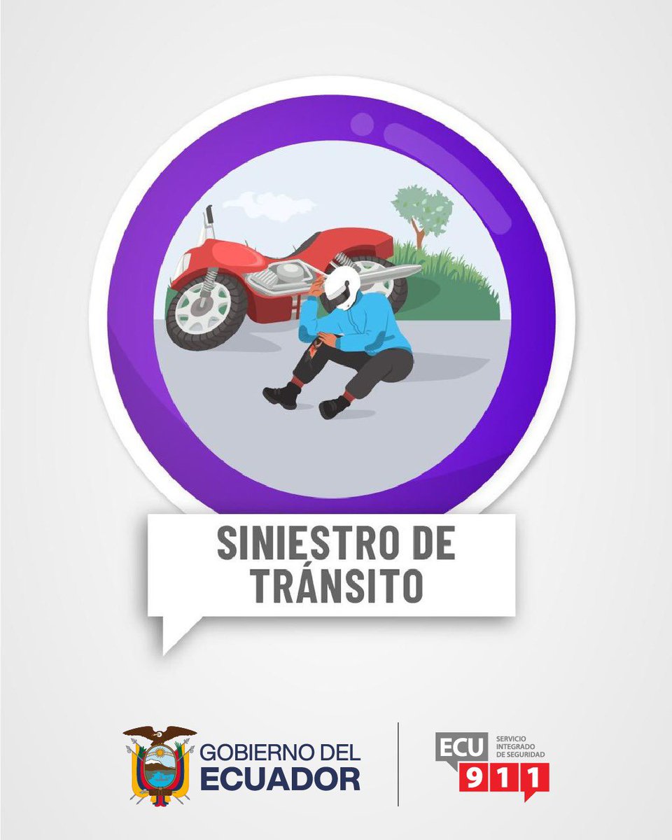 ECU911Austro's tweet photo. 📍 #Palora | A las 16:14, una alerta recibida a través de la #LíneaÚnicaParaEmergencias 9-1-1 reportó un siniestro de tránsito en la avenida Cumaná, frente a la gasolinera. 🚨
🏍️🏍️ El hecho involucró a dos motocicletas y se reportaron preliminarmente tres personas heridas.
Desde el @ECU911_ #Macas se coordinó la atención con @PoliciaEcuador 🚔 y @BomberosPalora 🚑, quienes acudieron al sitio para brindar asistencia.
🔎 El número de personas heridas se encuentra por confirmar.