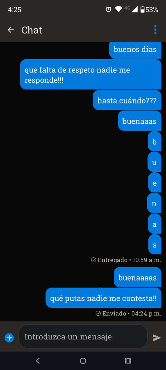 Darmych98's tweet photo. @RappiPay  me pueden explicar que llevo más de 12 horas esperando para que alguien se digne a contestarme una inquietud que tengo en mi cuenta??? esto ya es absurdo!!! https://t.co/hG0FPw4zLa