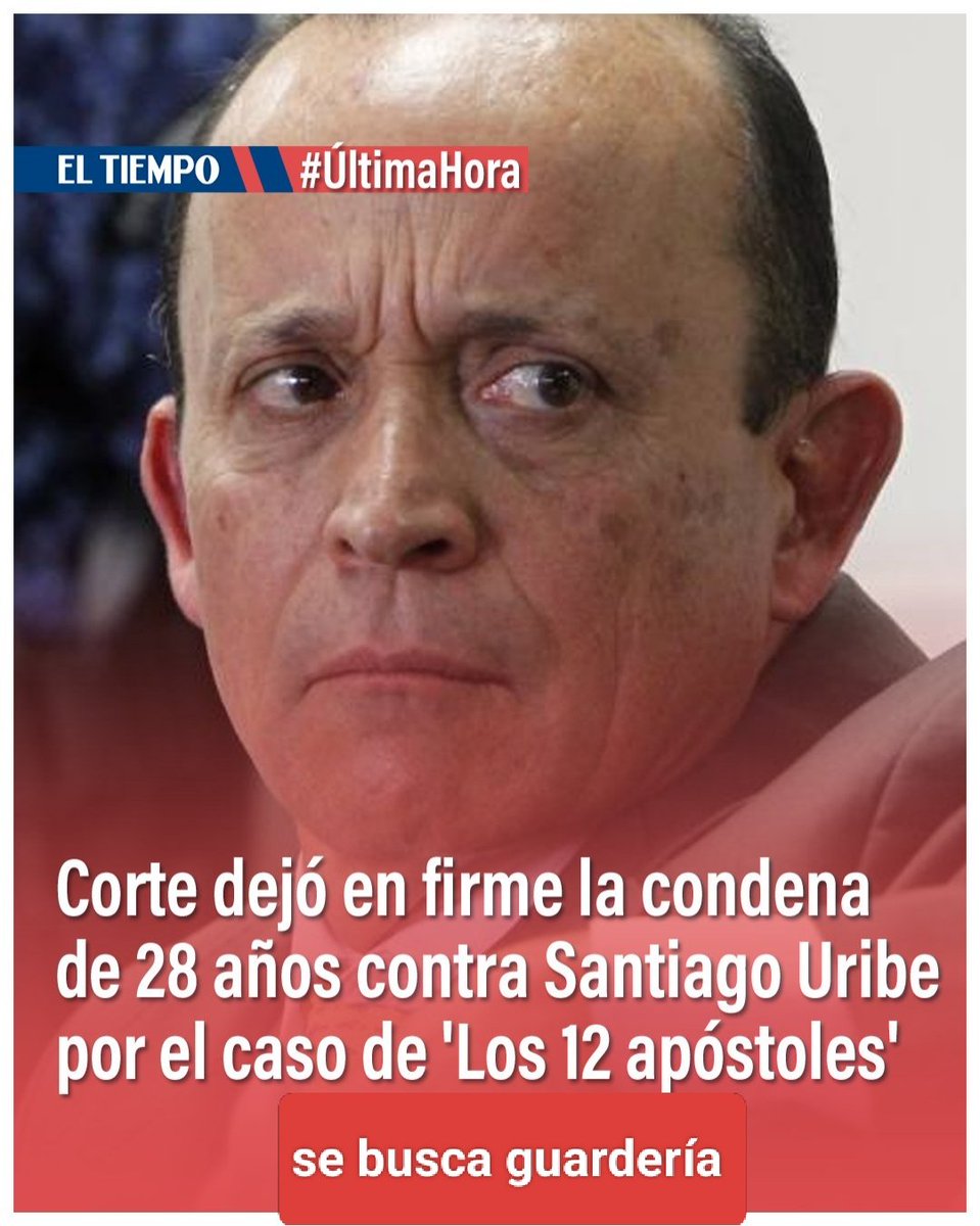pachocivico's tweet photo. @ELTIEMPO Ya cayó el 1er apóstol, vamos por el 2do(AUV) https://t.co/Ehor2eOk2v