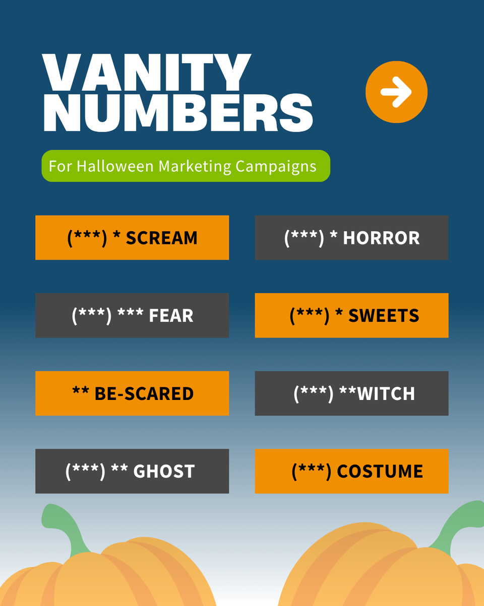 NumberBarn's tweet photo. Need ideas for your holiday campaigns? We’re divulging our “secrets” from our own holiday campaigns with step-by-step instructions you can customize for your brand or campaign. Don’t miss these Scary Good Ideas for Your Halloween and Holiday Campaigns! https://t.co/YJw03Qu1na https://t.co/BAeGjvhooD