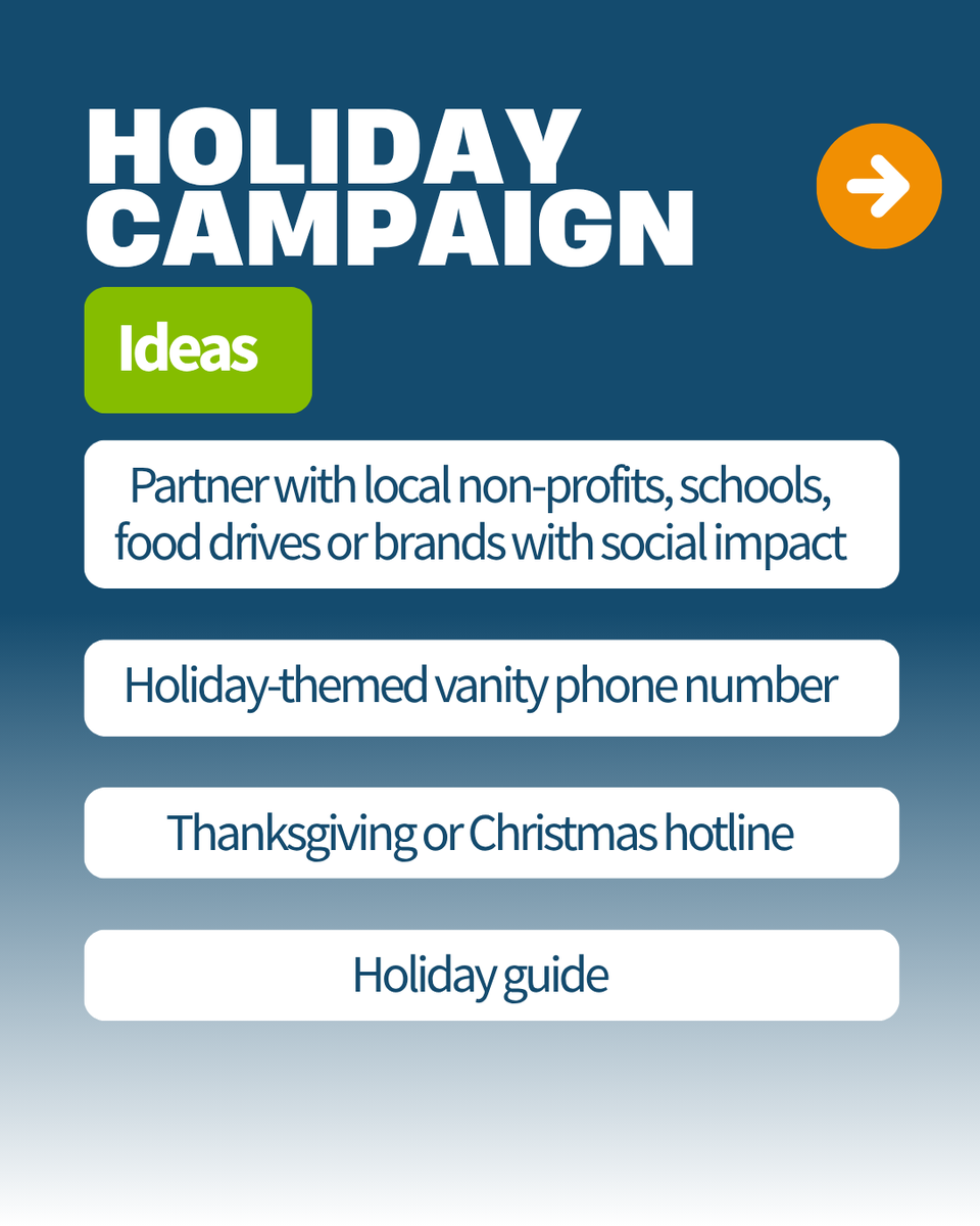 NumberBarn's tweet photo. Need ideas for your holiday campaigns? We’re divulging our “secrets” from our own holiday campaigns with step-by-step instructions you can customize for your brand or campaign. Don’t miss these Scary Good Ideas for Your Halloween and Holiday Campaigns! https://t.co/YJw03Qu1na https://t.co/BAeGjvhooD