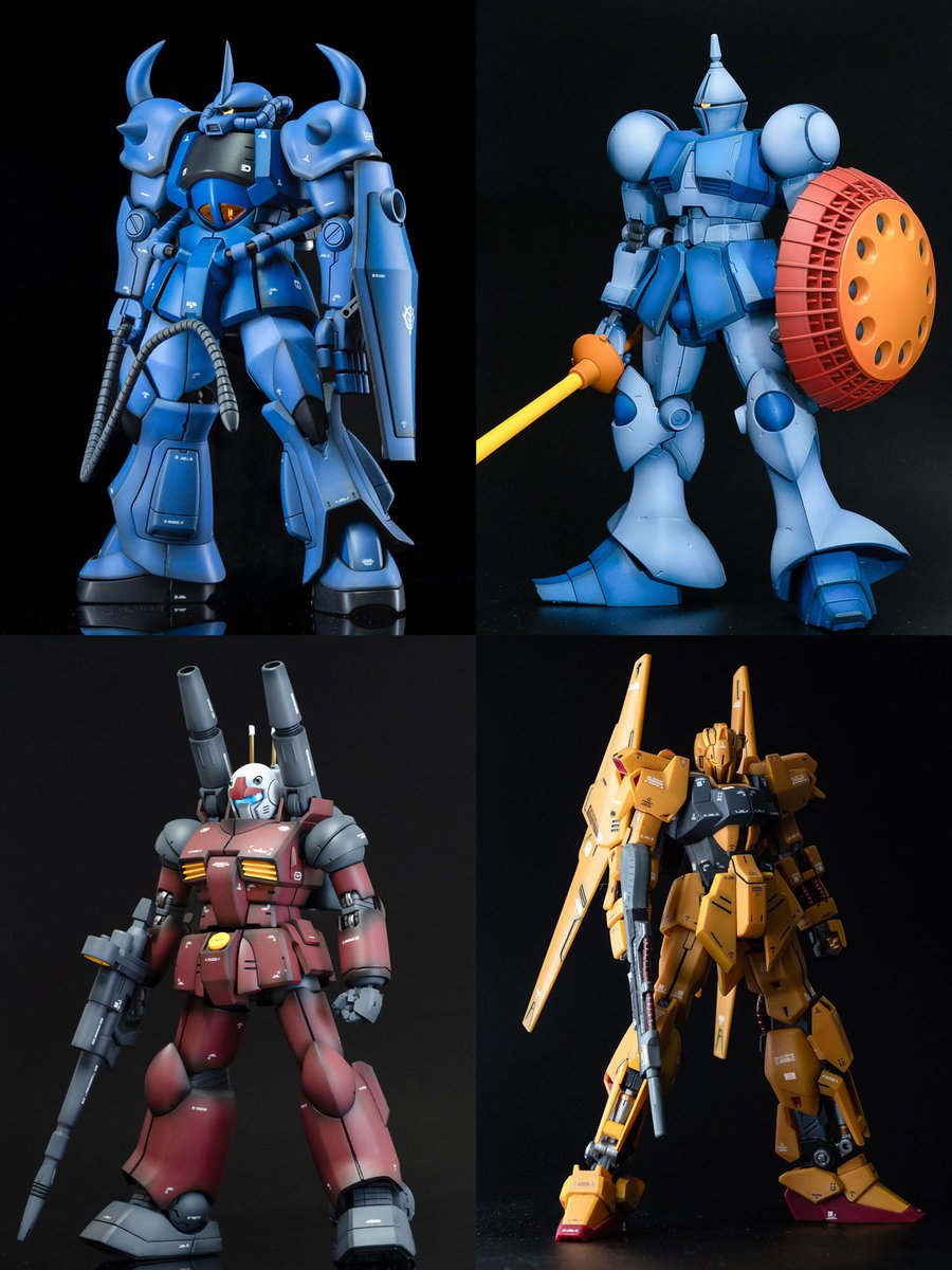 oskgaku's tweet photo. 53歳老眼、ガンプラ歴10年以上になりました。

続いた理由は「頑張りすぎなかった」からかなと笑
コンテストも展示会も出たことがありません。

①向上心は低め（綺麗に塗れただけで超嬉しい）
②理想にはまだ届かない。でも、やりたいことは少しずつできるように
③その小さな「できた」が、次の1体につながる

ガンダム少年もトシを取りましたが、これからもマイペースで(^^)

#ガンプラ