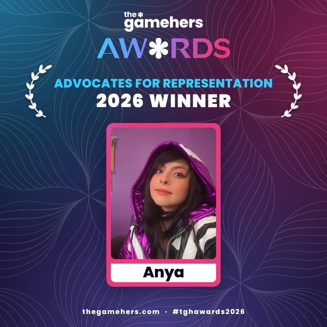 Anya_Tekken's tweet photo. Hello, guys! I'd like to share I’m one of the 2026 @thegamehers Awards winners in Advocates for Representation 🖤

I was recognized for my work with @deerarmyesports, supporting LATAM talent and creating opportunities for more people to grow in the gaming scene.

I’m really grateful for the opportunities I’ve had and the people who’ve believed in me. I hope I can keep giving more people those same chances.

Love you all, and thank you @thegamehers for this opportunity 💚🦌

#thegamehers #tghawards2026 #gaming