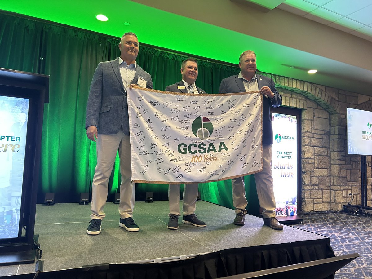 PLCCGCS's tweet photo. What an amazing @GCSAA Chapter Delegates meeting. Thanks to all the chapter delegates for representing your chapter members and helping advance our association forward. https://t.co/9u2C7wlYWt