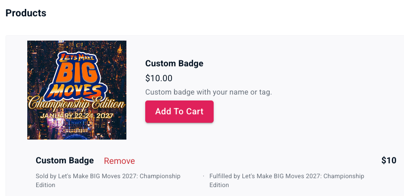 YoLetsMakeMoves's tweet photo. Get custom with it😎📝

New and existing registrants for #LMBM can now purchase customized badges with your tag printed on them!

Head over to https://t.co/dbg2dL2sN0 and add yours now https://t.co/6mJk4ohp6r