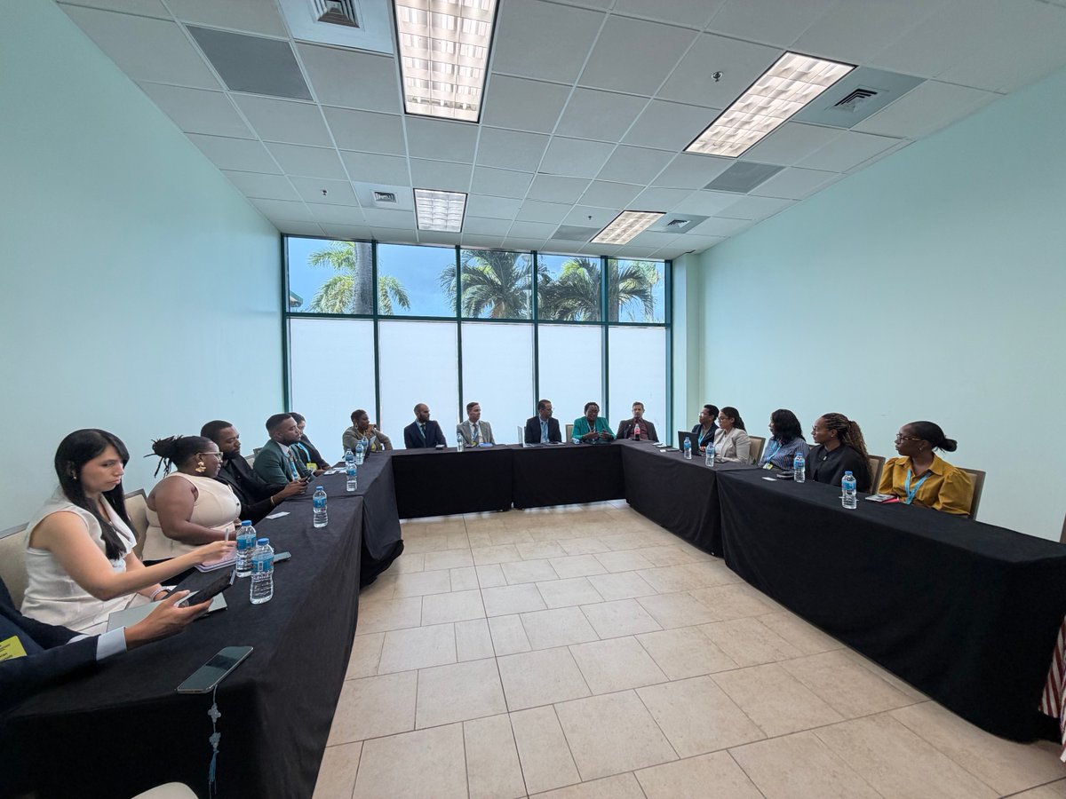 CaribXport's tweet photo. Strengthening investment promotion across the Caribbean. 🌎

During #CIF2026 in Barbados, Caribbean Export helped bring together 11 Caribbean IPAs alongside WAIPA, CAIPA, UNCTAD, UNIDO, IDB and the EU for a regional dialogue on attracting more investment to the Caribbean.

Partners explored opportunities for greater collaboration, capacity building and joint investment promotion.

#CaribbeanExport #FDI