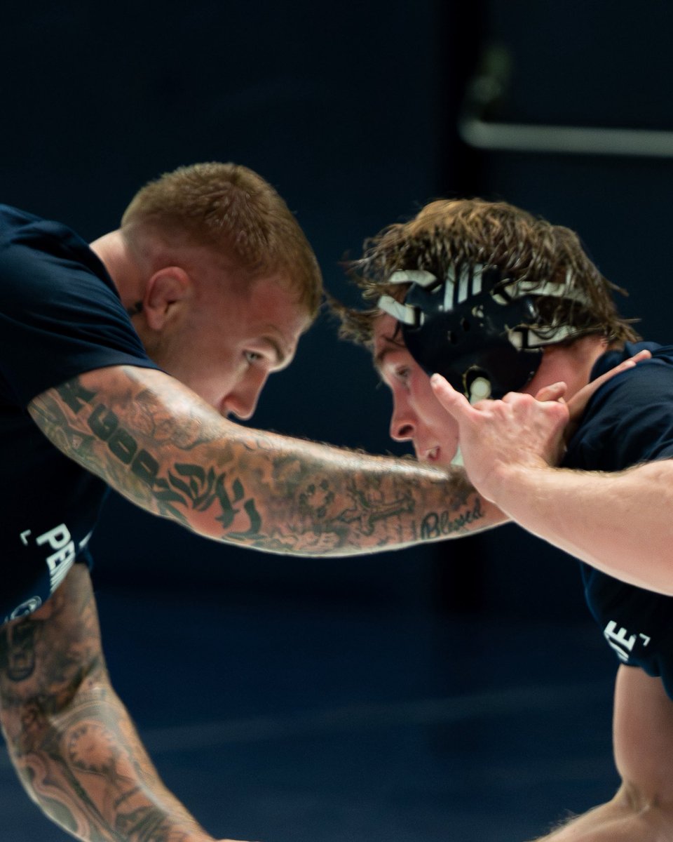 PennStateWREST's tweet photo. If ya stay ready, ya don’t gotta get ready.

#PSUwr https://t.co/BZhHFv0sVn