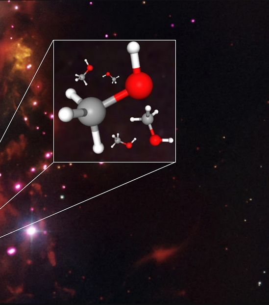 almaobs's tweet photo. 📡Space alcohol test? We detected exotic methanol around young stars.

New results from the "ALMA COMPASS". Large Program 🧪Complex Organic Molecules in Protostars through Spectral Surveys with ALMA.
https://t.co/k4r9uFz8jJ https://t.co/in7Hzbv49v