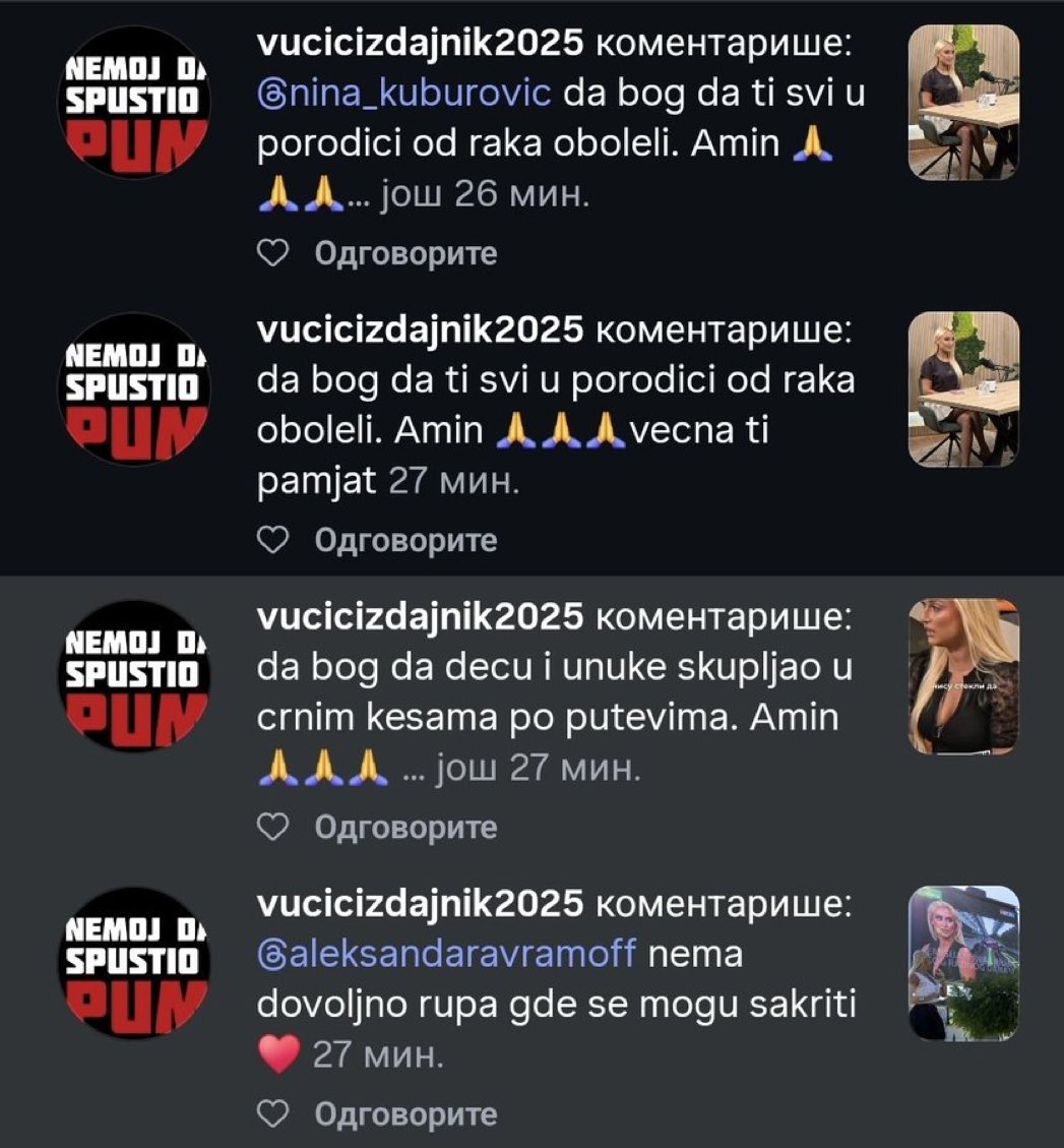 izabel7830's tweet photo. Тако се сморим када  видим међу колико тешко психички  болесним младим људима живимо. Блокадери на делу. https://t.co/Zd0qKVn6R0