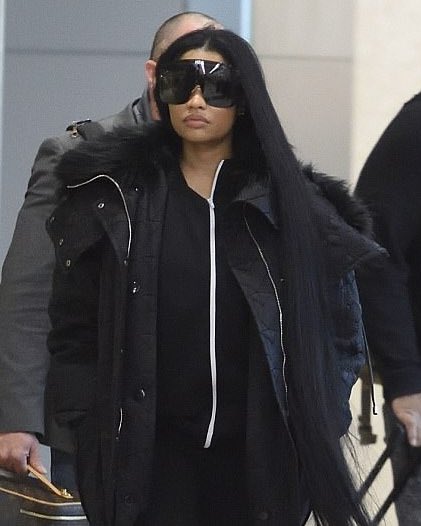 Sound_Scrape's tweet photo. Nicki Minaj in All Black Outfits. https://t.co/oQ3qFbGhm2