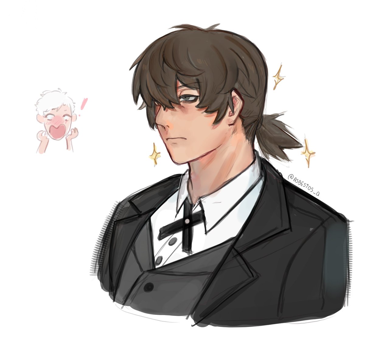 ASBESTOS_Q's tweet photo. Shinji in a butler uniform…
I need to sit down 😭😭

#shinjiro #Shinjiroaragaki https://t.co/xjp01pyIW6
