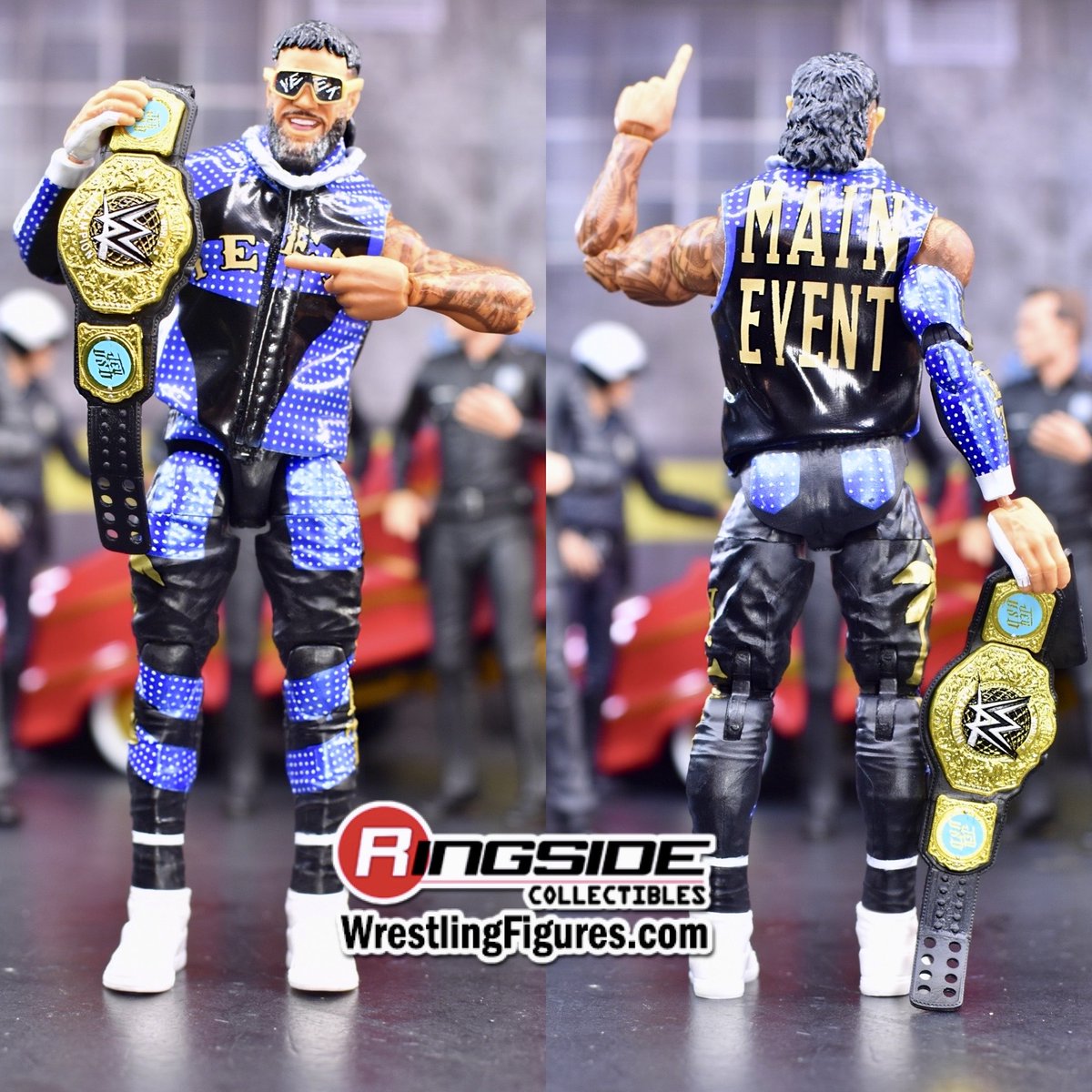 RingsideC's tweet photo. Jey Uso (WM41) @Mattel @WWE Ultimate Edition Ringside Exclusive is In Stock! 🙌

Shop Now ➡️ https://t.co/Bhcqi3kvoe 

📷 squaredcirclephotography 

#RingsideCollectibles #WrestlingFigures #UltimateEdition #WrestleMania #JeyUso https://t.co/pqCRdN6i3G
