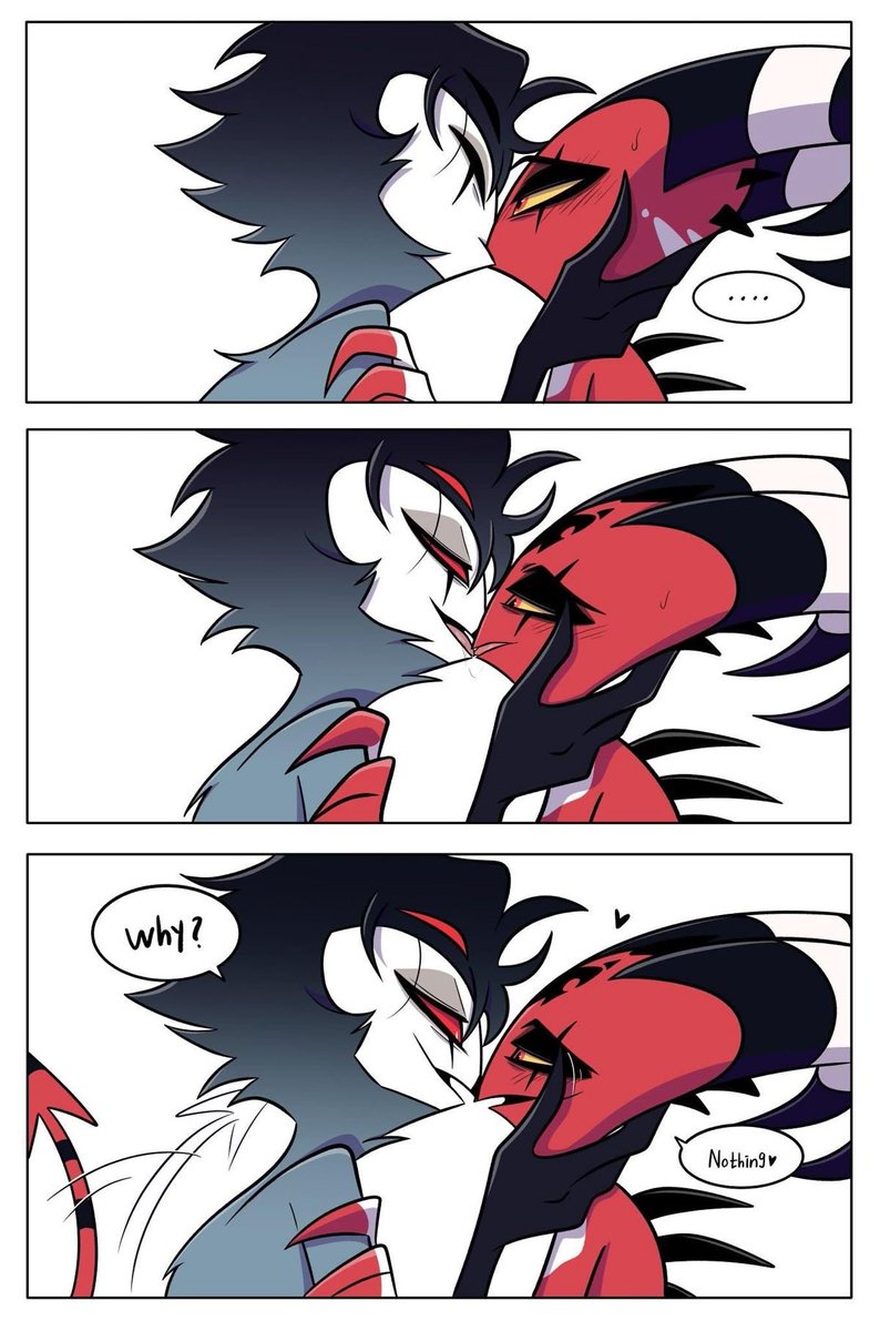 Andrew_drew01's tweet photo. #art #HelluvaBoss‌ #hazbinhotelart #HazbinHotelFandom #notmyart #fanart #stolas #blitzo https://t.co/7GCH9Yl7P8