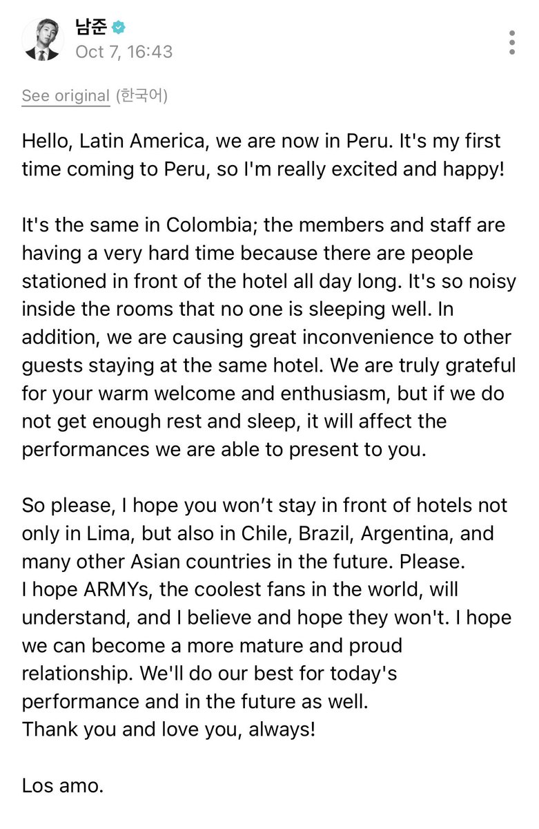 KakePop7's tweet photo. Our fucking President has spoken. 
Don’t be an idiot and let them rest! https://t.co/roPlf02piw