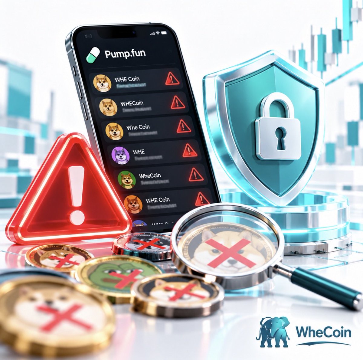 WheCoin's tweet photo. 🚨 URGENT SECURITY ALERT | WheCoin 🐘

Beware of fake WheCoin tokens and unauthorized launches on https://t.co/YKOe3qmP1a or other platforms.

⚠️ The official $WHE launch will be announced ONLY through our verified official channels.

Any token or launch claiming to represent WheCoin without our official confirmation is unauthorized. Do not buy or connect your wallet.

📢 OFFICIAL CHANNELS

@WheCoin 

📸 https://t.co/J8gGj5rIqP

📢 https://t.co/QgzD0JbPao

🌐 https://t.co/lsRyjKD7Os

Stay alert. Avoid scams. Trust only official WheCoin announcements. https://t.co/hTRFyEpDtP