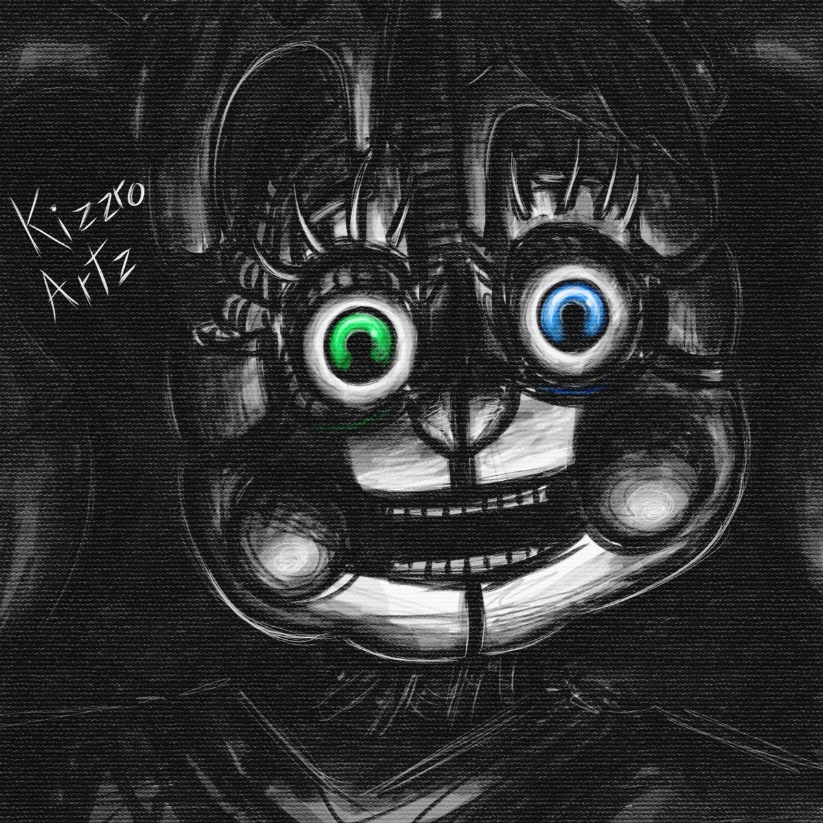 kizzroartz's tweet photo. lil sketch for the anniversary of sister location!!! 
#FNAF #sisterlocation https://t.co/aeg4CCgMlH