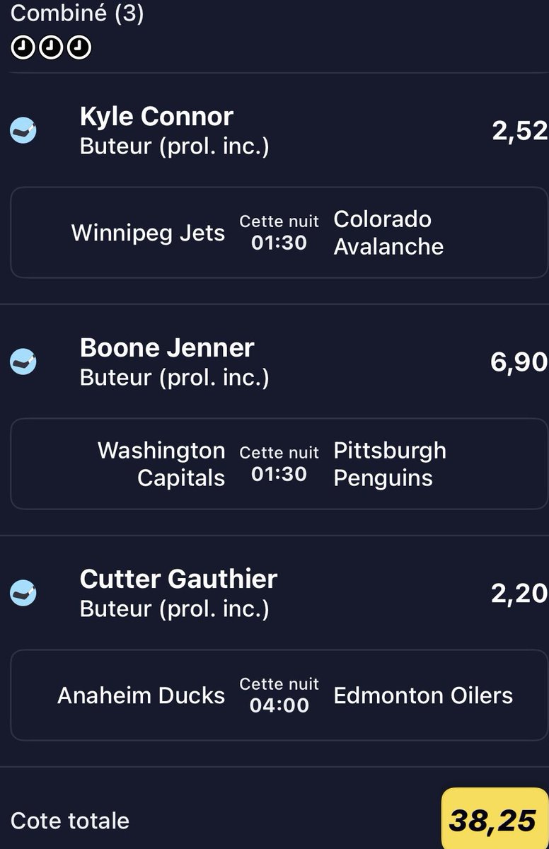 Bets2CarnageH24's tweet photo. René, McDavid, Kaio, Mackinnon 21 #NHL https://t.co/a8lknQLEgx