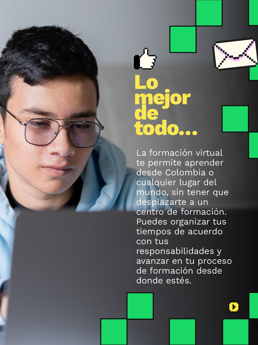 SENAMagdalena_'s tweet photo. ¿Ya sabes qué quieres estudiar en el SENA?

Hay programas para diferentes intereses, talentos y proyectos. Conoce nuestra oferta de formación, encuentra el programa que más se conecta contigo y prepárate para elegir el tuyo.
Ingresa a https://t.co/RS6OGp5CsE 

#EstudiaEnElSENA https://t.co/GzF4iBg8x4