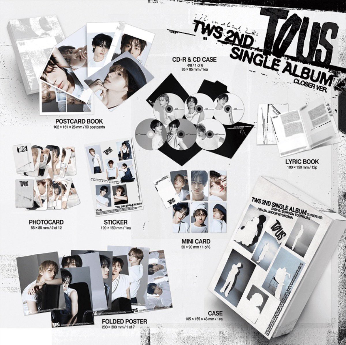 mintwws's tweet photo. 투어스 TO US 컴백 예판 분철

한 멤당 1.97 + 재배비
위 가격은 버전랜덤으로 앨범1개 가격이고
세트진행은 3.94

위버스샵에서 구매
무산가능성 X
앨포도 원하시면 최대한 맞춰드려요
공석있을 시 3순위까지 받고 최대한 맞춰드려요

⭕️ 한진 경민 ⭕️

https://t.co/kt3XbSYx2S https://t.co/SX84d4q9na