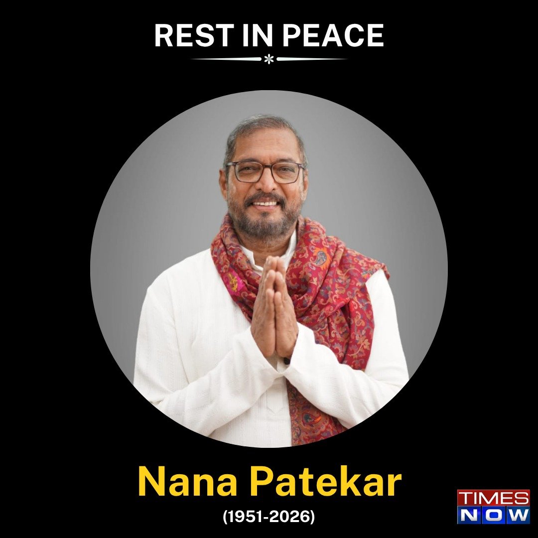 TimesNow's tweet photo. Veteran Actor Nana Patekar No More https://t.co/MzNIXws71t