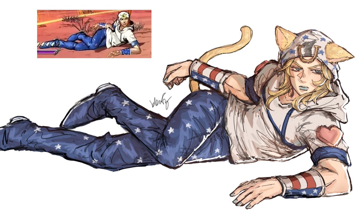 blomfyy's tweet photo. catboy johnny
#sbr #jjba https://t.co/K3KfVXpTxU