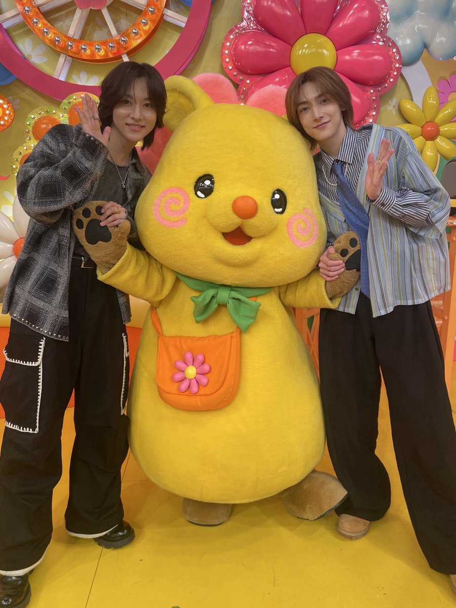 toppa_ntv's tweet photo. このあと、#ヒルナンデス！☀️に出演させていただきます☺️

📺今夜7時からは #突破ファイル

新シリーズに #ROIROMも参戦‼️
ぜひご覧ください☺️

#ハピナンデス https://t.co/Q5Xx7ULShe