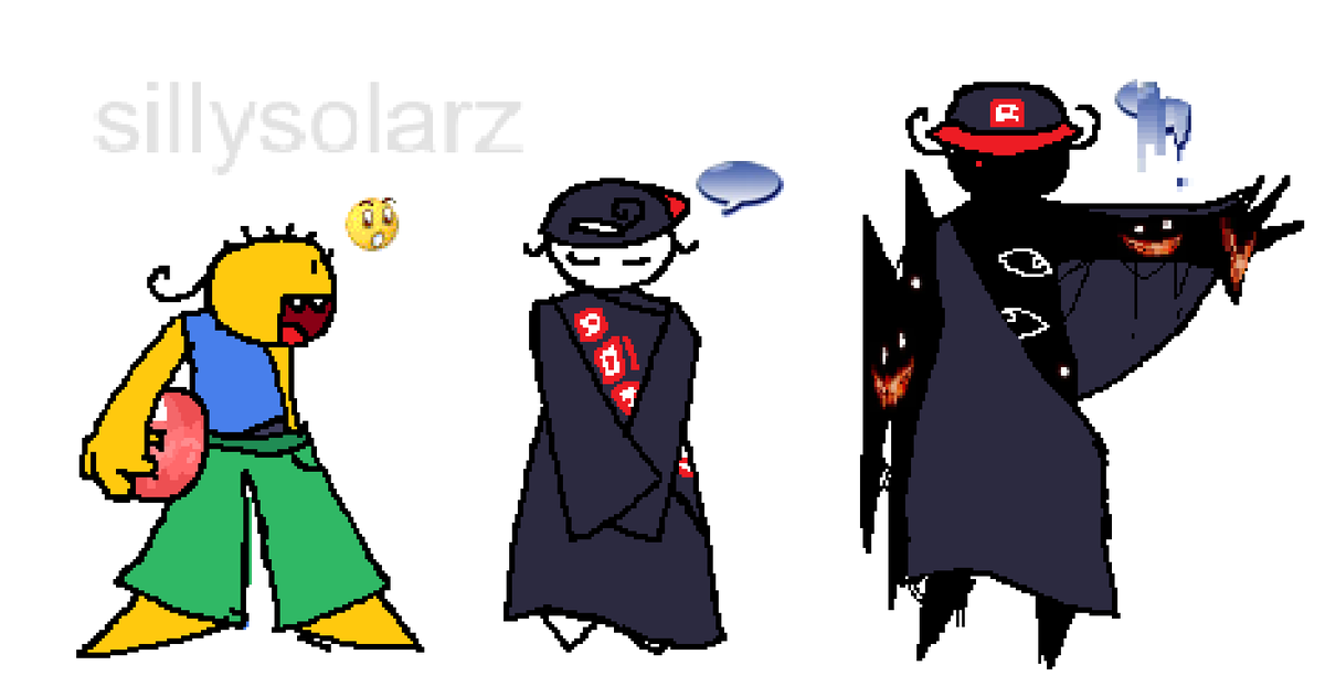 sillysolarz's tweet photo. my noob guest and guest 666 designs https://t.co/zkFdY3r1sf