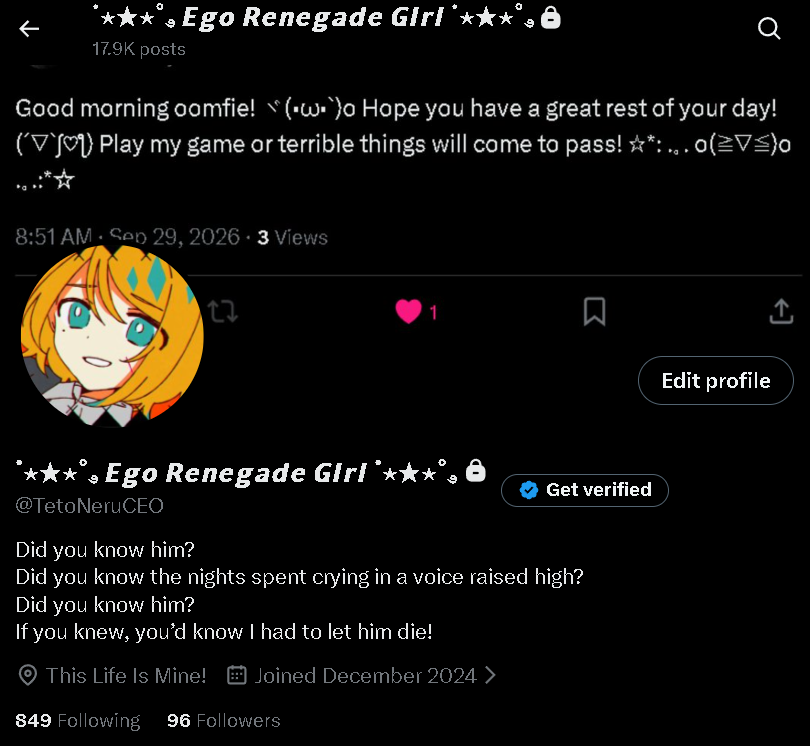 YellowOtouto's tweet photo. Oh yeah, forgot to make a 'Here's my main!' post for people to follow.
Here's my main!! (and my more active priv account.) https://t.co/kMAdatJ4ya