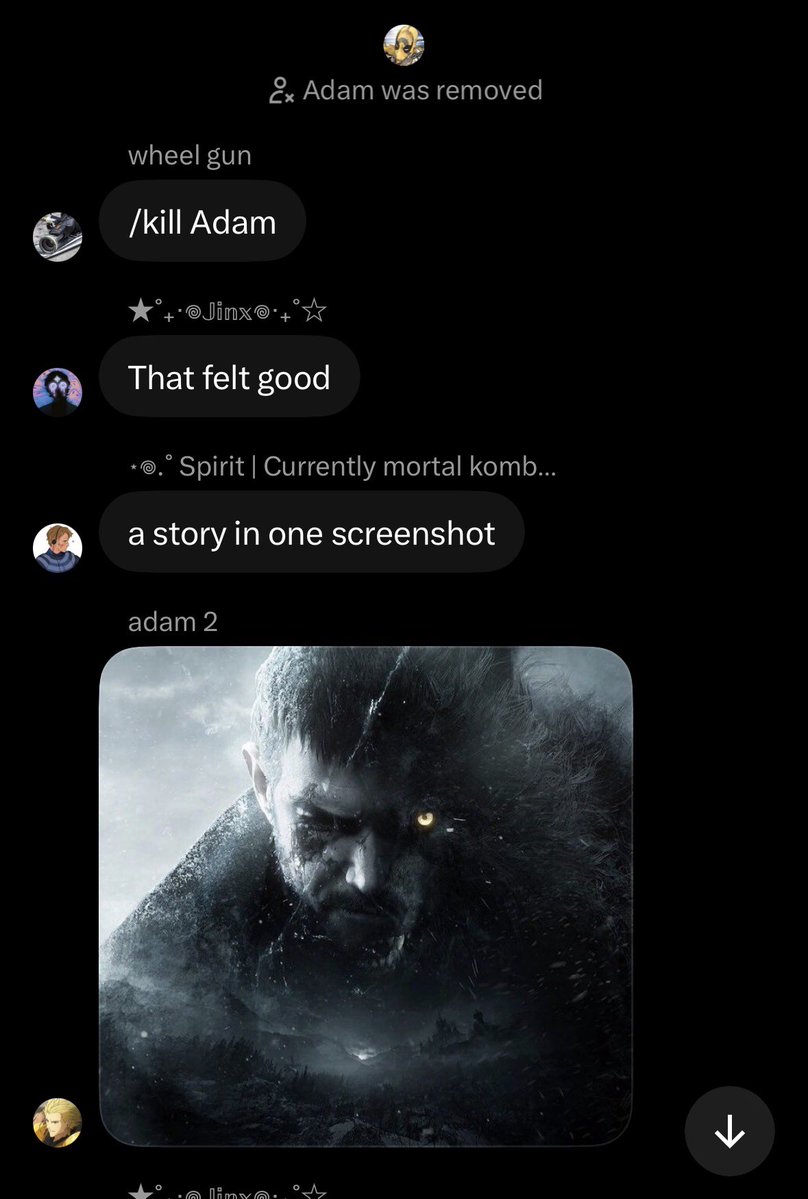 DexxingitDms's tweet photo. Adam killing + resurrection bit returns https://t.co/JpSd0EzHvM