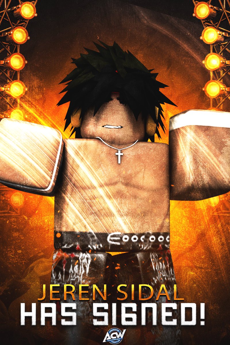ACW__ROBLOX's tweet photo. @blood4Jeren HAS SIGNED TO #ACW! https://t.co/Ef4gDdi3zd