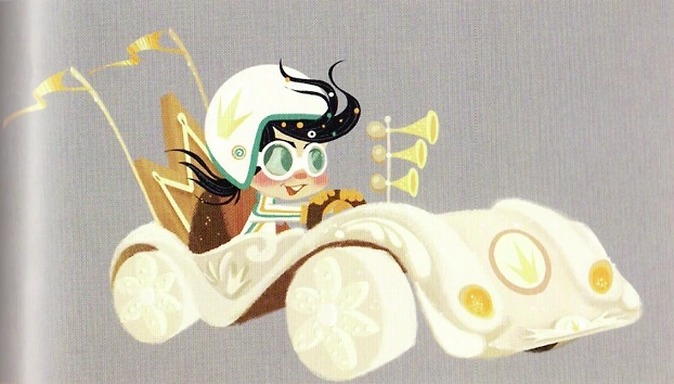 karaageandtarts's tweet photo. VANELLOPE'S CONCEPT ART IS SO CUTE WHY DID I JUST FIND THIS OUT https://t.co/QfYs3Prl14
