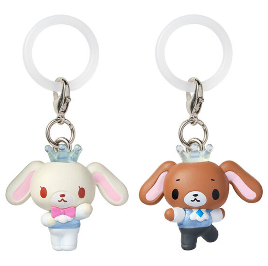 shugabani_info's tweet photo. 【カプセルトイ情報】

「サンリオキャラクターズ バレリーナめじるしアクセサリー」登場🐰🎀

バレリーナコスチュームになっためじるしアクセサリー♡
＃シュガーバニーズ しろうさ・くろうさもラインナップ🤍🤎

📅2026年11月未定
💰300円

 #カプセルトイ #ガチャガチャ https://t.co/9EVyuSBv9w