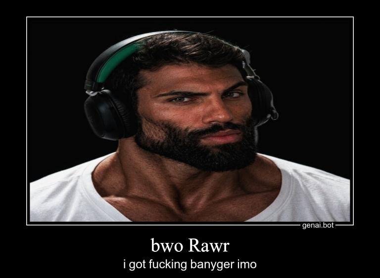 UrGrandpaPlays's tweet photo. So my discord Chad me and our chat Bot AI has gone rouge and is turned memes into complete nonsense #help #Airouge #meme https://t.co/ykhNg347lf